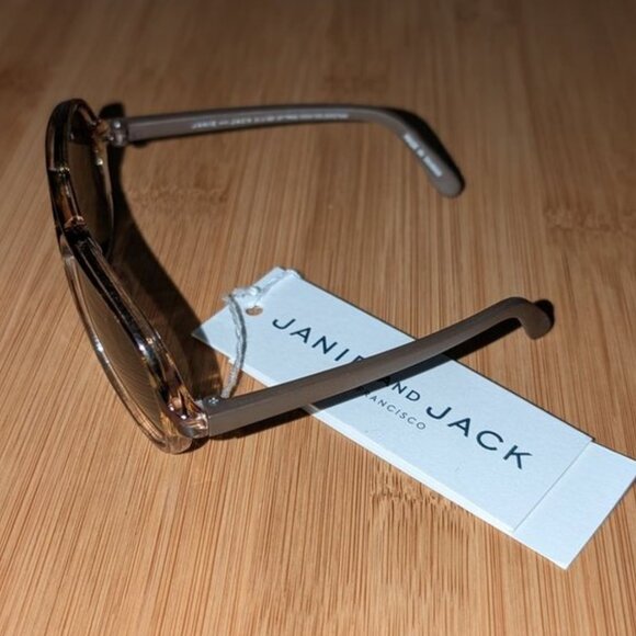 NEW Janie & Jack Toddler Girl Boy Unisex Tortoise Shell Look Sunglasses Glasses - Picture 2 of 4